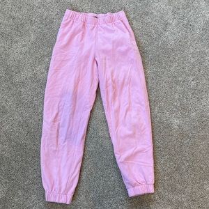 Bubblegum Pink Brandy Melville Sweatpants- SOLD